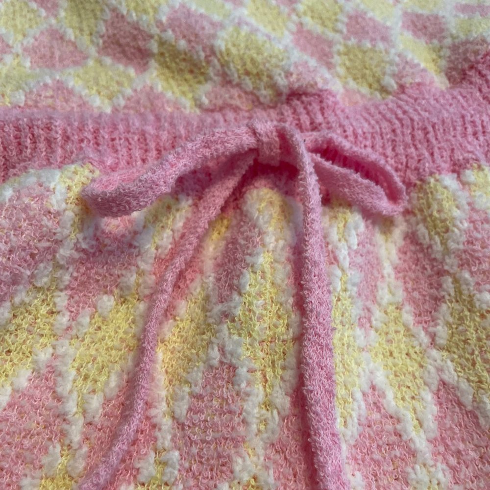 Free People Dream Diamonds Romper Pink / Yellow - Picture 6 of 16